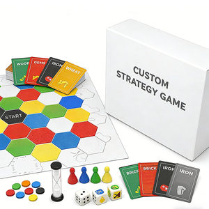 One-stop Service OEM Board Game Customization with Game Cards Rigid <b>Box</b> Packaging Manufacturer Party Table Game for Adults - Product Image 6