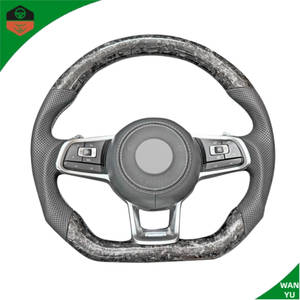 Volant de voiture en fibre de carbone Volkswagen VW <span class=keywords><strong>Golf</strong></span> 7 R Golf7 Mk7 <span class=keywords><strong>gti</strong></span> <span class=keywords><strong>7r</strong></span> - Product Image 1
