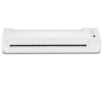 Machine à plastifier A3 13 pouces, plastification à chaud et à froid, vitesse de 320 mm/min, avec coupe-papier, perforateur et système anti-blocage ABS