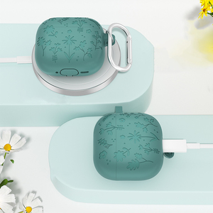 Funda de Goma para <span class=keywords><strong>AirPods</strong></span> Pro 2 con Correa Antipérdida, Grabado Láser Personalizado, Carcasa Protectora para <span class=keywords><strong>Airpods</strong></span> 4 3 2 - Product Image 6