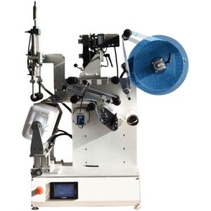 เครื่องติดฉลากแบบอัตโนมัติเต็มรูปแบบสำหรับขวดน้ำทรงสี่เหลี่ยมมน กล่องเครื่องสำอาง และกล่องจัดส่งขนาดเล็กบนโต๊ะ - Product Image 5