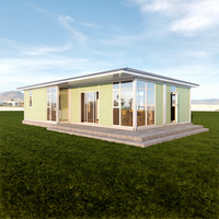 Maison modulaire préfabriquée en acier personnalisable, installation facile, conteneur plat préfabriqué, appartement, hôtel, complexe hôtelier avec cuisine