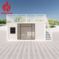 Maison préfabriquée de luxe en acier, conteneur, construction rapide, bureau, hôtel, appartement, cabine, design moderne
