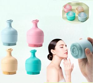 New <b>Silicone</b> Facial Ice Tray & Massage Brush, Beauty Ice Compress <b>Tool</b> for Face Care, Cooling Skincare - Product Image 1