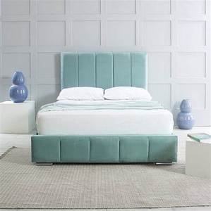 Lits Capitonnnés de Luxe à Rangement Double Simple Complets avec Sommier Relevable et Rangement Type <span class=keywords><strong>Lit</strong></span> King <span class=keywords><strong>Size</strong></span> <span class=keywords><strong>Queen</strong></span> - Product Image 1