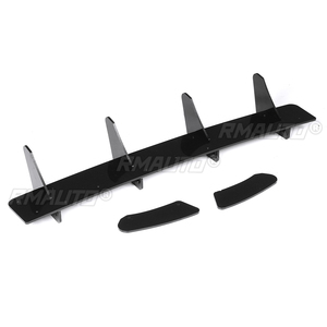 MK7 GTI <b>Car</b> Rear <b>Diffuser</b> Spoiler Lip & Rear Side Splitter <b>for</b> Volkswagen <b>for</b> VW <b>for</b> Golf MK7 GTI Rear Bumper <b>Diffuser</b> Protector - Product Image 2