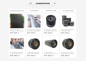 Rollo <span class=keywords><strong>de</strong></span> Membrana Impermeable <span class=keywords><strong>de</strong></span> Plástico DPC <span class=keywords><strong>de</strong></span> <span class=keywords><strong>Diseño</strong></span> Moderno, 150 mm x 30 m, para Reparaciones, Venta Directa <span class=keywords><strong>de</strong></span> Fábrica - Product Image 6