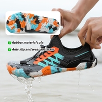 Chaussures de sport Yoris noires à bout large pour la plage et la marche aquatique, chaussures de sport pieds nus pour la gym, le fitness, le yoga et la course à pied pour hommes