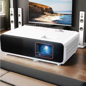 Proyector Inteligente de Tiro Corto Láser Yinzam <span class=keywords><strong>BenQ</strong></span> X500i 3840*2160P con Android 11 Integrado, WiFi 2.4G/5G, BT5.0, Cine en Casa - Product Image 4