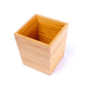 <span class=keywords><strong>Poubelle</strong></span> de <span class=keywords><strong>cuisine</strong></span> carrée en bambou sur mesure, <span class=keywords><strong>poubelle</strong></span> de bureau - Product Image 1