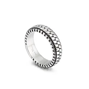 KALEN-anillo de acero inoxidable para hombre, joyería de moda, Hip Hop