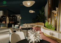 Ensembles de meubles de café, restaurant, café, bar, salon, banquette en cuir, table de cafétéria et ensembles de chaises