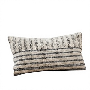 Handmade Cotton Hand Woven Pillow <b>Cover</b> – Natural Boho Decorative Throw Pillow <b>Cover</b>, Eco-Friendly Custom OEM Wholesale - Product Image 1
