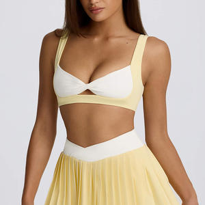 कस्टम लोगो चल रहा रंग <span class=keywords><strong>2</strong></span> में 1 स्कर्ट गोल्फ टेनिस ब्रा फीमी पिकअप महिलाओं के लिए पोशाक - Product Image 2