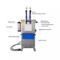 Remplisseuse de liquide corrosif à double tête pour nettoyeur de toilette Harpic Machine de remplissage de liquide de bouteille