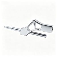 Extension de levier de vitesses de voiture universelle en acier inoxydable usiné CNC, télescopique et réglable