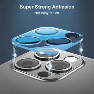 3D Anti-graffio copertura completa obiettivo della fotocamera di protezione in vetro temperato per <span class=keywords><strong>iPhone</strong></span> 14 15 <span class=keywords><strong>Pro</strong></span> <span class=keywords><strong>Max</strong></span> 13 <span class=keywords><strong>12</strong></span> 11 16 Plus protezione dello schermo - Product Image 3