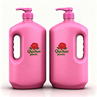Bouteilles en plastique HDPE de 2 litres avec pompe, grand volume OEM, conteneur en plastique pour détergent à lessive liquide