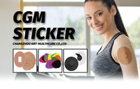 Patch adhésif CGM imperméable, respirant, hypoallergénique, couvre-capteur pour Dexcom G7 Freestyle Libre, longue durée, 14 jours