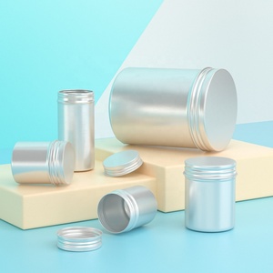 100ml Vitamin Capsule Tin Aluminum Medicine Bottle Medicine for Fish Aluminum Pill Jar - Product Image 2
