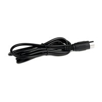 Cable de extensión DIN macho de 4 pines Cable Mini Din con contactos de cobre para conexiones de cable de alimentación Midi