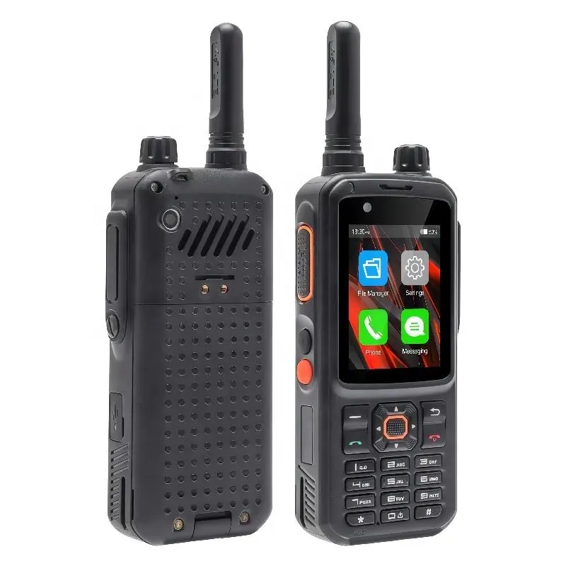 4G Android Zello talkie walkie ptt 2.4 Inch Touch Screen with Keypad POC UNIWA F320 radio walkie talkie