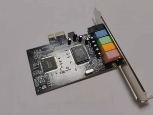 Takstar — <span class=keywords><strong>carte</strong></span> <span class=keywords><strong>son</strong></span> <span class=keywords><strong>interne</strong></span> PCIe pour PC, support de profil bas, Audio 3D, <span class=keywords><strong>PCI</strong></span>-e stéréo - Product Image 2