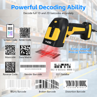Lecteur de codes-barres industriel YHD-8800D, haute précision, décodage de codes DPM métalliques, scanner de codes-barres 2D