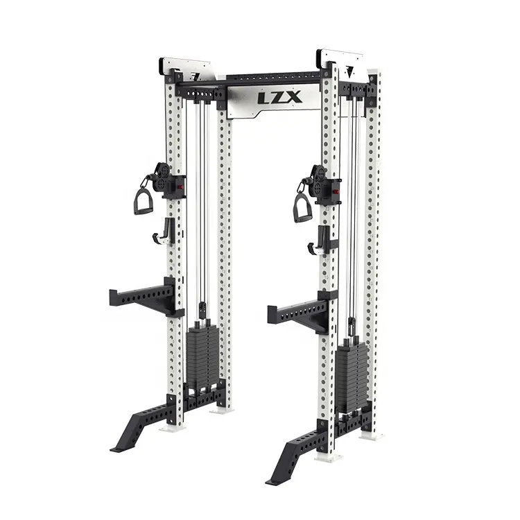 2023 new strength training gym equipment fitness multi function trainer smith machine multi gym squat rack