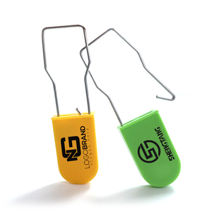 Sceaux logistiques haute sécurité personnalisés, <span class=keywords><strong>cadenas</strong></span> en plastique, <span class=keywords><strong>cadenas</strong></span> en acier inoxydable, <span class=keywords><strong>cadenas</strong></span> de sécurité en plastique avec crochet métallique - Product Image 3