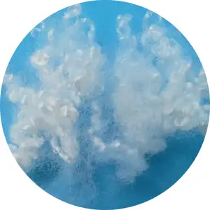 3DX64mm BPA-FREE Recycled HCS Polyester Staple Fiber Filling Material