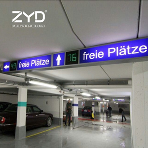 Letrero Moderno para Entrada <span class=keywords><strong>de</strong></span> Hotel y Parada <span class=keywords><strong>de</strong></span> Autobús, <span class=keywords><strong>de</strong></span> Acero Inoxidable con Iluminación LED - Product Image 5