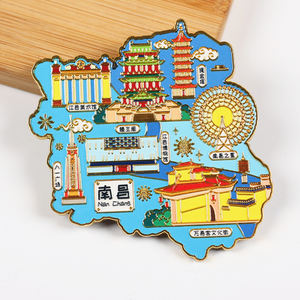Custom City Fridge Magnets Exclusive Travel City Theme Designs City Sightseeing Souvenir Fridge Magnets Wholesale Supplier - Product Image 5