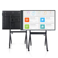 Precio al por mayor monitor interactivo 65/75/86/100 pulgadas Todo en computadoras tablero inteligente Pizarra Interactiva Escuela Interactiva