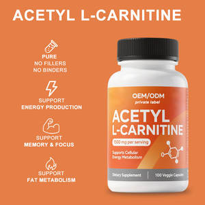 ตอนนี้อาหารเสริมดีไซน์เพื่อสุขภาพแบบแคปซูลอะซิติลแอลคาร์นิทีนช่วยกระตุ้นสมอง-กลูเตนที่ไม่ใช่จีเอ็มโอ1500มก. - Product Image 2