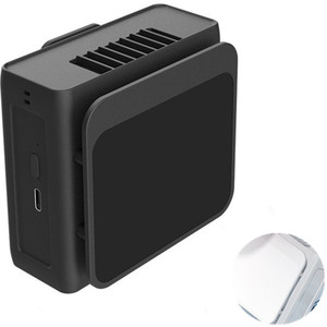 Modelo privado 5000mAh Power Bank Ventilador colgante <span class=keywords><strong>de</strong></span> cintura Ventilador <span class=keywords><strong>de</strong></span> cuello <span class=keywords><strong>de</strong></span> plástico <span class=keywords><strong>de</strong></span> funcionamiento en inglés para trabajadores al aire libre Deportes Uso al aire libre - Product Image 2