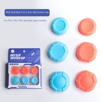 Ensemble de capuchons de joystick pour manette PS5 PS4 Xbox NS Pro, en silicone, antidérapant, contrôle amélioré, accessoires