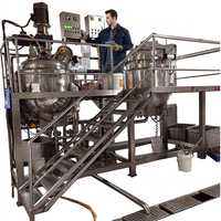 Équipement automatique de concentration de bouillon d'os, ligne d'extraction de sauce tomate à haute température pour la transformation laitière, en acier inoxydable de qualité alimentaire