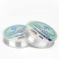 Rikimaru Soft No Memory Nylon Monofilament Ligne de pêche Super Ice Haute résistance à l'abrasion Ligne parfaite de nouvelle génération