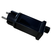 Lumières de Noël et de fontaine imperméables à 8 fonctions IP44 24V 3-8W Matériel PC Adaptateur d'alimentation LED Sortie CC