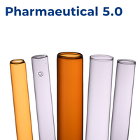 Tubes en verre borosilicate clair, ambré ou neutre à faible teneur en bor pour usage médical et pharmaceutique – Emballage de tubes en verre de qualité supérieure