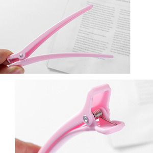 Pince à cheveux en plastique en forme de bec de canard pour femmes, usage quotidien, en résine de précision, numéro de pièce AL 218 - Product Image 1