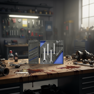 ชุดประแจเฟอร์วี เหล็กโครเมี่ยมวาเนเดียม 8-32 มม. ชุดเครื่องมือช่างมืออาชีพ - Product Image 2