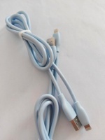 Kabel Pengisian Cepat iPhone dengan Inti Tembaga Murni dan Selubung TPE untuk Pengisian Cepat 3A & Transfer Data