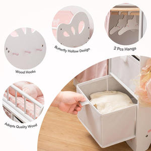 Jouets pour enfants, lit <span class=keywords><strong>de</strong></span> poupée en bois avec rangement et literie, meubles <span class=keywords><strong>de</strong></span> poupée roses pour jeu d'imitation, convient aux poupées jusqu'à 22 pouces, CE CPC - Product Image 2