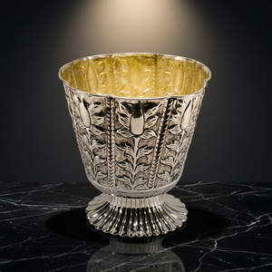 <b>Silver</b> Plated Brass Classic Durable <b>Ice</b> <b>Bucket</b> for Party - Product Image 2