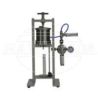 Presse-filtre basse pression en acier inoxydable Haitongda, modèle ZNS-5B, testeur de fluide de forage conforme aux normes API, moteur inclus - Vente chaude