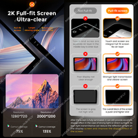Système autoradio Mekede M6 PLUS 3D Android 2000*1200 avec écran partagé pour unité centrale universelle 9/10 pouces avec Car Play Anto
