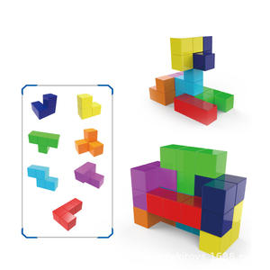 Giocattoli creativi fai da te giocattolo intellettuale magnetico giocattolo giocattolo magnetico <span class=keywords><strong>cubo</strong></span> magnetico per bambini - Product Image 1