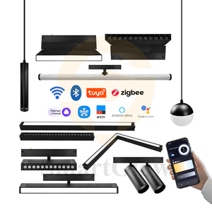 Sistema de Iluminación Magnético de Riel Empotrado para Decoración de Techos Tensados con Película Suave, 220V, Luces Magnéticas de Riel - Product Image 3